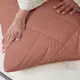 Чехол на подушку стеганый на молнии 70х70 Brick