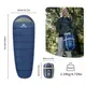 Спальник с капюшоном Naturehike MJ600 CNK2300SD014, темно-голубой
