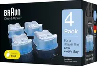 Картриджі для бритв Braun Сlean & Renew ССR4 6411321 4 шт