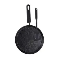 Сковорода блинная с лопаткой 24 см Wellberg WB-9703