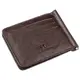 Удобный мужской зажим для купюр ST Leather 18938 Коричневый