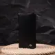 Надежный мужской бумажник из натуральной гладкой кожи в два сложения ST Leather 19414 Черный