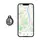 Поисковый трекер HOCO Tiger intelligent positioning anti-lost device E91