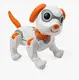 Собачка на радиоуправлении Smart Animal 24 B с подсветкой и музыкой режим програмирования. White and Orange (192008)
