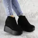 Ботинки женские Fashion Tosh 2165 40 размер 25,5 см Черный