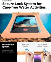 Водонепроникний чохол Spigen універсальний (1шт) Aqua Shield Waterproof А610, Apricot (ACS06011)
