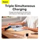 Адаптер сетевой Baseus Compact  Charger 3U 17W EU |3USB, QC, 3.4A|  (CCXJ020102)