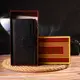 Женский вертикальный кошелек из натуральной кожи CANPELLINI 21641 Черный