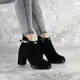 Ботильоны женские Fashion Magnolia 2371 40 размер 25,5 см Черный