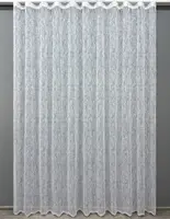 Тюль (3х2,7м.) жакард. Колір білий. Код 1918т 40-660