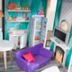 Кукольный деревянный домик KidKraft Bianca City Life 65989 с 26 аксессуарами и световыми эффектами