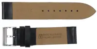 Шкіряний ремінець для годинника Mykhail Ikhtyar Ш20 мм чорний