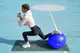 М'яч для фітнесу (фітбол) Power System PS-4011 Ø55 cm PRO Gymball Blue