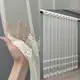Готовая тюль (3х2,7м.) "Грек-сетка" с вышивкой. Цвет молочнийый. Код 1498т 40-325
