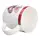 Чашка фарфоровая 400 (мл) с сердечками для чая и кофе Lugi RX-N240147W