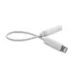 Адаптер наушников (переходник) Lightning - 3.5 mm Jack для Apple iPhone JH-5A/JBC-076A (90291)