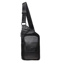 Мужской кожаный рюкзак на плечо Keizer K1323-black