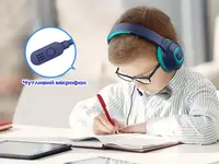 Дитячі дротові навушники Picun Q5 Dark Cyan