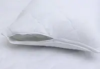 Чехол на подушку стеганный 50х70 (белый) Подушка ПС1-114