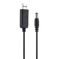 Кабель TOTO USB-DC 5.5 мм*2.5 мм 5V-9V-12V Black