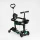 Самокат 5 в 1 Best Scooter "H2O". PU колеса, подсветка колес. Black (131496)
