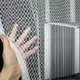 Тюль сетка, коллекция "Стелла", высотой 3м Цвет белый Код 959т