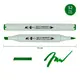 Маркер спиртовой Santi Brush SA-52 390971 глубокий зеленый
