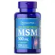 Препарат для суставов и связок Puritan's Pride MSM 500 mg, 120 капсул