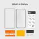 Защитное стекло Spigen для iPhone 11 / XR Glas.tR AlignMaster (1шт) Black (AGL00106)