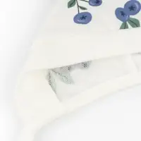 Чепчик на зав'язках з начісом Blueberry