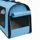 Сумка переноска для кошек и собак L 52x22x29 см CosmoPet CP-11 Blue