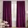 Комплект штор 2 шт 150х260 см, Soft Velvet Lux шторы, гардины, портьеры на шторной тесьме V-17 фуксия