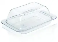 Масленка прозрачная пластиковая Ucsan Рlastik M-231 18,5х12,5х7 см
