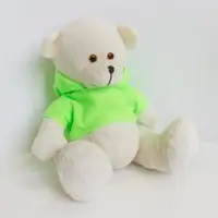 Мягкая игрушка Попелюшка Медвежонок Макки 19см молочный (ZL5553)