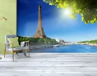 Фотообои текстурированные, виниловые Эйфелева башня, 250х380 см, fo01inV_ar10212