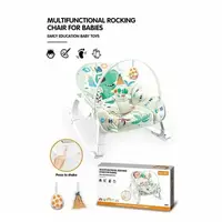 Детский шезлонг Happy Baby YK 07 музыкальная подвеска регулируемая спинка. Multicolor (179672)