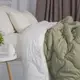 Одеяло двуспальное ТЕП Duo Season 1-04745_33891 180х210 см оливковое с молочным