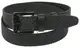 Мужской кожаный ремень под джинсы Skipper 1064-40 черный 4 см