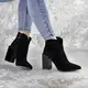 Ботильоны женские Fashion Sampson 2400 40 размер 25,5 см Черный