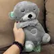 Ночник "Дышащая выдра" (23 см) серая, в коробке