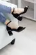 Женские босоножки Fashion Jacee 2718 37 размер 24,5 см Черный