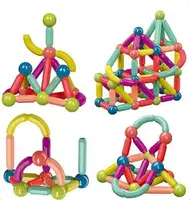 Дитячий магнітний конструктор Magnetic sticks Hl-2122 ∙ 25 деталей