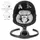 Укачивающий центр детский Kidwell 2в1 REVE Black/Silver / Качалка шезлонг для новорожденных