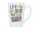 Набор чашек Luminarc New Morning Life is Short P5145 2 шт 320 мл