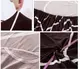 Чехол на кресло эластичный Homytex принт Волна коричневая