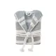 Халат Lotus Home - Milana muslin beige-lead blue L/XL