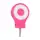Вспышка к смартфонам RK-07 LED Flash Pink