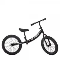 Детский беговел Profi Kids M-5468A-8 16 дюймов черный