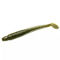 Силікон Lunker City Swimming Ribster 10/BG 4" #24 GREEN PUMPKIN / (657595 / 88024)