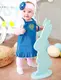 Костюм детский для девочки GABBI KS-19-14-4 Тропики Синий на рост 80 (11724)